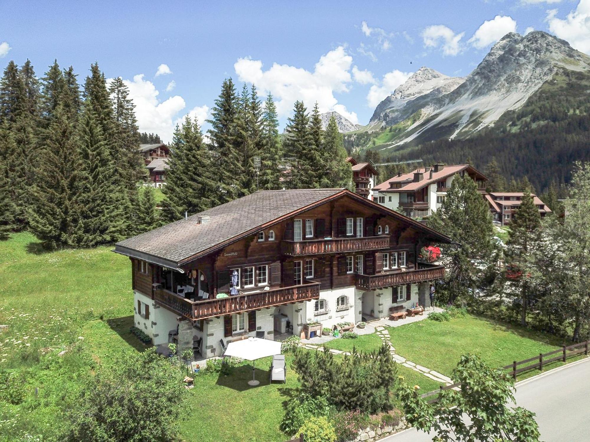 Haus Seematteli Arosa Buitenkant foto